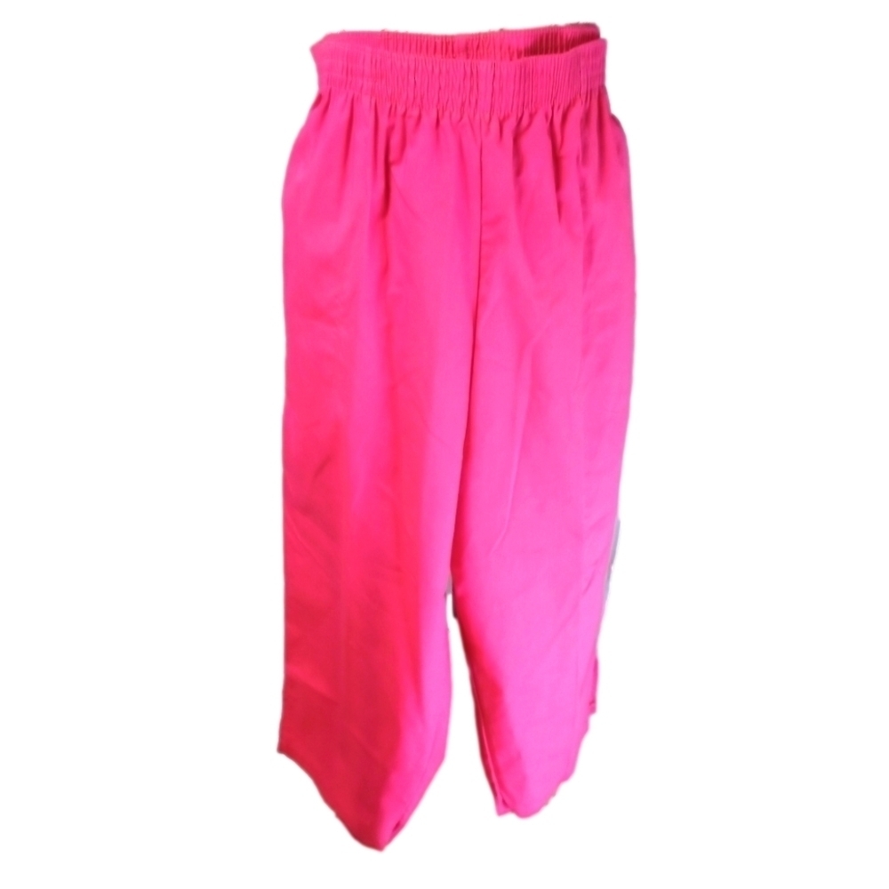Just for Women Vintage Hot Pink Split Hem Capris Size 20